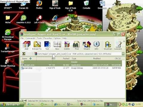 how to get activation code and serial number on sony vegas!!!!!