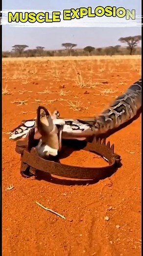 Python vs Iron Trap