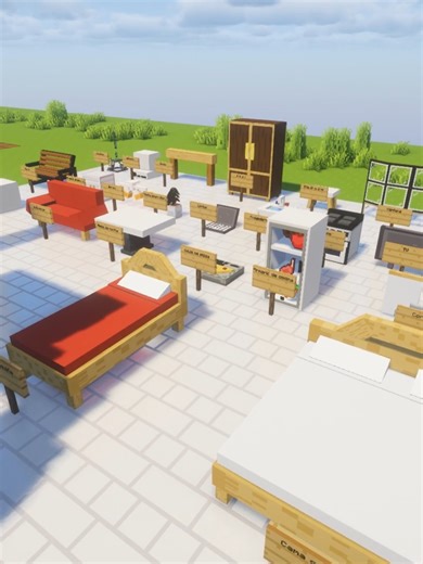 ¡Muebles REALES en Minecraft SIN MODS ni Texturas! 🪑✨