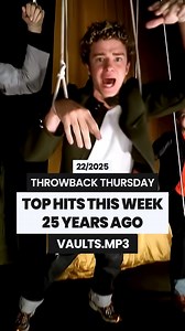 6K views · 10K reactions | TOP HITS THIS WEEK 25 YEARS AGO ↩️ 2000 ✨ THROWBACK THURSDAY ✨ #music #2000smusic | Vaults.mp3 | Facebook
