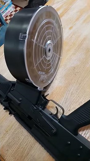 JTS M12AK with SGM Saiga 25rd drum