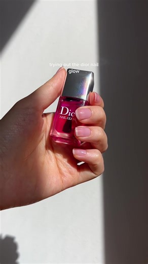 Trying Out Dior Nail Glow | Effortless Manicure Tutorial