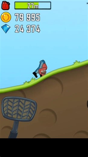 Crazy Chopper Flip Stunt in Hill Climb Racing 🏍️🔥