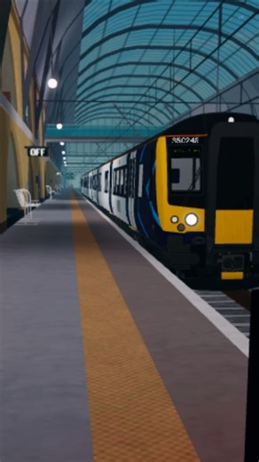 Stepford Connect Class 350/2 Arrives into Llyn-by-the-Sea SCR #scrrailways #train