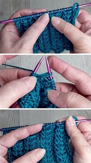 This is my favorite headband stitch — and you’ll see why #281 #knitting
