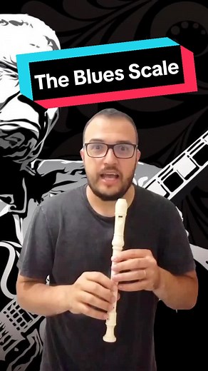 The Blues Scale - Recorder #blues #jazz #bluesminorscale #recorder #flautadulce #flautadoce #recorderplayer #music #tutorial