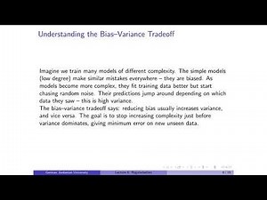 lect6 Regularisation