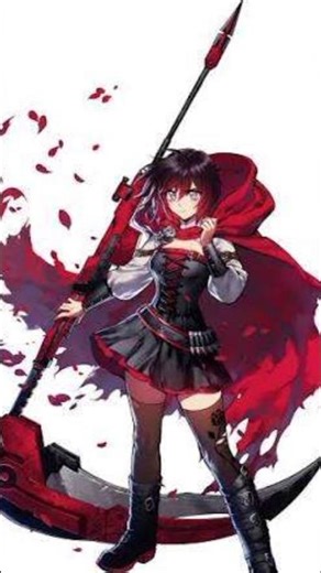 o design de Ruby de rwby volume 4 Temporada 4 é um design bom ou não ..?🤔⚘️