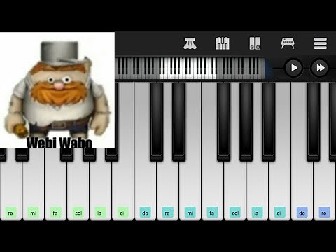 Plants Vs Zombies Wabi Wabo / Webi Wabo Piano Tutorial | SOLDIERDIEGO