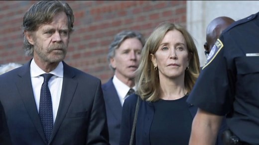 Felicity Huffman begins her 14-day prison sentence