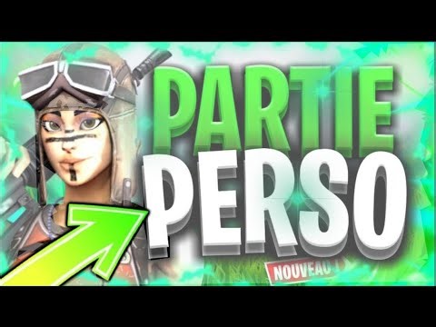 LIVE FORTNITE FR ! DÉFILÉ DE MODE ! CACHE CACHE ! PARTIE PERSO en DIRECT (LIVE FORTNITE FR)
