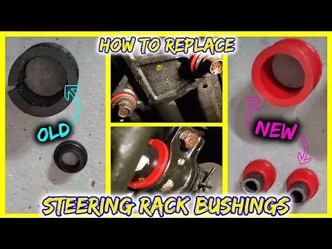 [Bushing Replacement] LAST ONE!! How to Replace Steering Rack Bushings