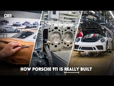 How the Porsche 911 Is Created — From Clay Model to Engine & Factory