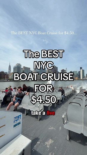 NYC Ferry from East 90th to Wall Street — $4.50 Boat Cruise