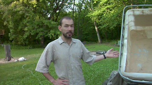 Sawdust Cannon from Mythbusters' Viral Videos episode.