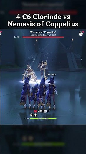 4 C6 Clorinde vs Nemesis of Coppelius