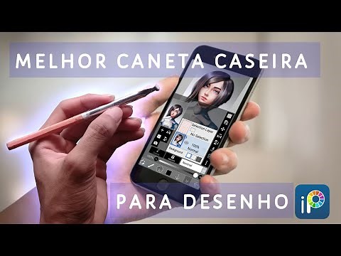 Como fazer uma CANETA PARA CELULAR CASEIRA com embalagem de SALGADINHO! Super funcional.
