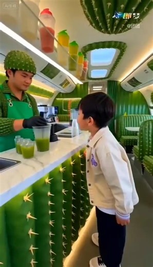 🌵Cactus Airplane Mystery! Huge Spikes And Juice Inside Shocking Truth✈️