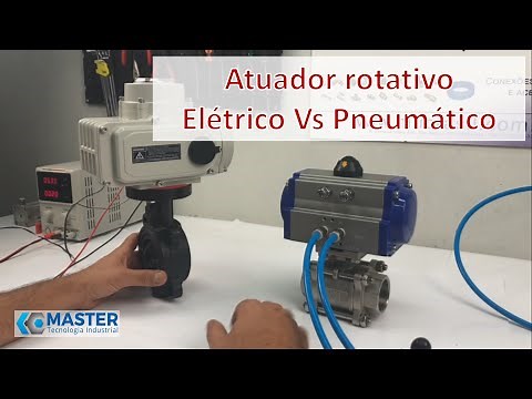 Qual a diferença entre ATUADOR ELÉTRICO e PNEUMÁTICO para VÁLVULAS?