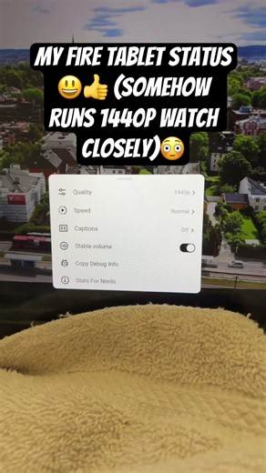 A Fire Tablet on 1440p😳 #Viral #treding #fyp