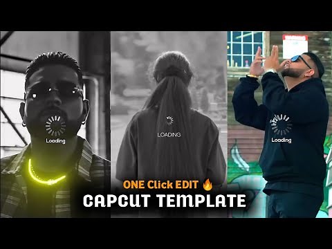 loading video effect | new trending reels tutorial 2023 | loading effect in capcut | capcut template