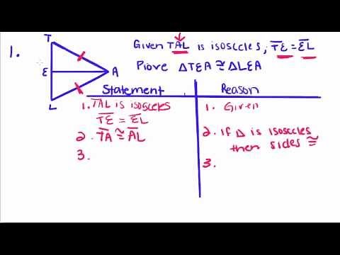 Geometry - 16 - Proof Practice