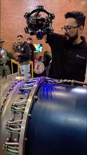 SCANTECH 3D Solution Live Scans From the Aircraft Event #3dscanning #aircraft