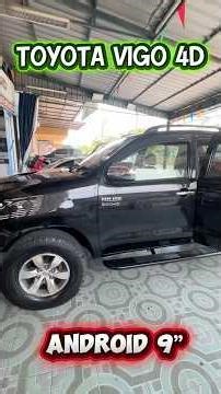 TOYOTA VIGO 4ประตู#ติดตั้งจอแอนดรอยด์ 9 นิ้ว#ติดตั้งกล้องมองหลังแบบฝั่ง#วิธีติดลำโพงประตู#เทคนิคดีๆ