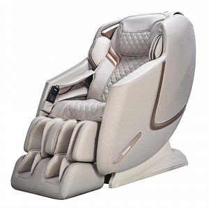 Reviews for TITAN Prestige Series Taupe Faux Leather Reclining 3D Massage Chair with Foot Rollers and Heated Seat | Pg 1 - The Home Depot