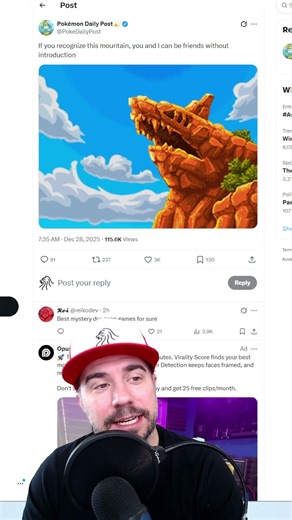 Pokemon Recognize this Mountain?