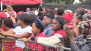 11K views · 319 reactions | [WATCH] Members of the Economic Freedom Fighters (EFF) have gathered in Johannesburg and Cape Town to commemorate 'Land Reclamation Day' — a symbolic remembrance of Jan van Riebeeck’s arrival in South Africa on 6 April 1652. The party is using the occasion to spotlight historical land dispossession and ongoing economic injustice, rooted in colonialism. Newzroom Afrika’s @KatSekhotho reports. #Newzroom405 | Newzroom Afrika | Facebook