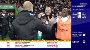 80K views · 283 reactions | Mendy nips in to get the first handshake 藍 Quick thinking from the City left-back  | Soccer AM | Facebook