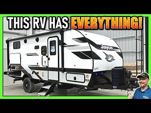 Small Camper for BIG Families who Like those Upgrades! 2025 Jay Feather Micro 199MBS Travel Trailer