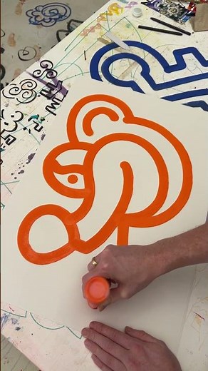 Doodling An Orange Mouse! | Mr Doodle