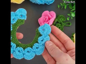 This Crochet Mini Rose Keychain SELLS FAST 💰 Super Easy & Cute