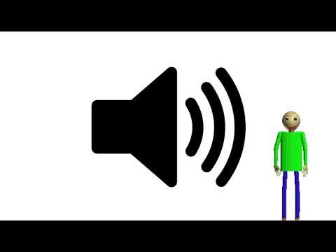 "Oh, hi! Let's play hide and seek!" (Baldi Voice Lines)