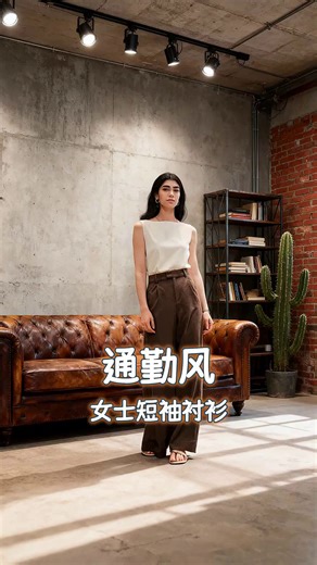 低薪通勤党必入牛乳白无袖上衣舒适显气质