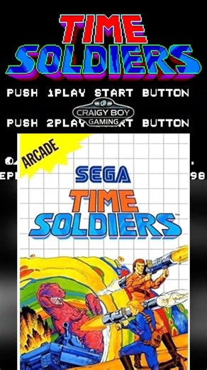 The Crazy World of Time Soldiers (SEGA Master System) #sega #mastersystem #retrogaming #gaming