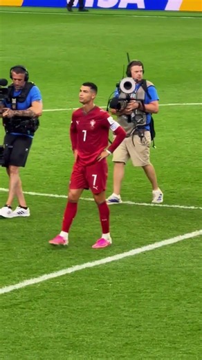 my first time seeing ronaldo