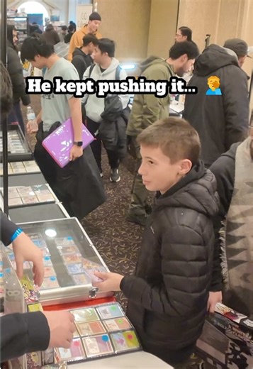 Never thought I would say this, but I think it’s time to start declining trade-ups. I’d much rather give packs/cards away to unsuspecting kids than this 🤦‍♂️ . . . #Joposmons #PokemonVendor #PokemonTCG #CardShowLife #VendorPOV