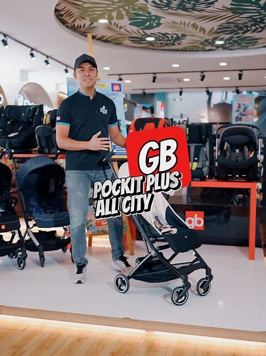 Nak bergaya mcm saya!! 😎 Fuiyohhh ~ Ni blh terbang sekali nak tak? 🤣✈️ #MyLovelyBaby #BabyBoss #GB #GBpockit #GBpockitplus #allcity #stroller #kedaibayi #babyshop #malaysia #Steadyah @Baby Boss | My Lovely Baby