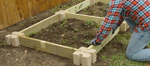 These Lego-Like Bricks Make Building a Raised Garden Bed a Snap