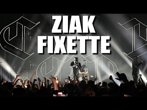 Ziak - "Fixette" en live à La Cigale 27/05/2022