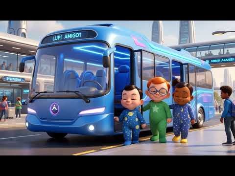 The Magical Toy Bus Adventure 🚌✨ | Lupi & Friends’ Big Surprise in the Playroom!