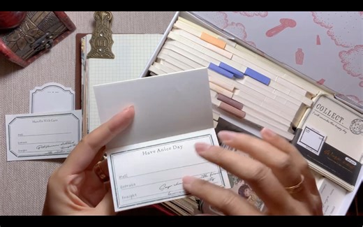 【memoryHD】关于到手就后悔的素材～沉浸式手帐拼贴 原声助眠解压