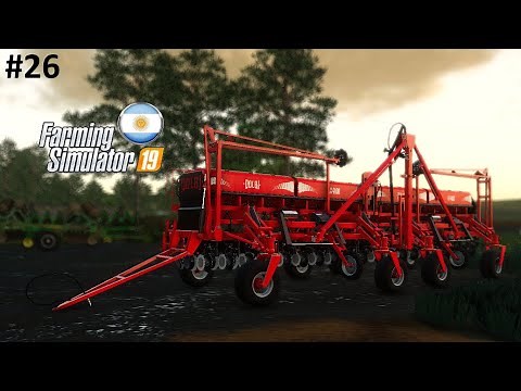 FS19 ARGENTINA (Timelapse) #26-Hicimos algunas tareas, Compramos nueva sembradora y acomodamos todo
