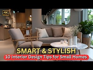 10 Interior Design Ideas for Small Houses | Space-Saving & Stylish Tips