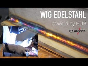 Learn stainless steel TIG welding from professionals | EWM Tetrix from HDB