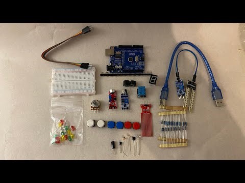 Umboxing the ultimate arduino kit.