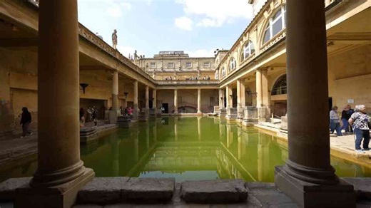 Perfect day in Bath, England; Roman history, Georgian architecture, Bath buns & more